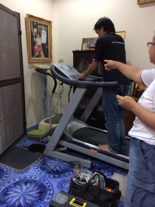 ซ่อมลู่วิ่งไฟฟ้า อาการแผงวงจรเสีย   บางพระ ศรีราชา ชลบุรี
